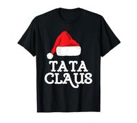 Tata Claus Christmas Santa's Hat Pajama Family Xmas T-Shirt