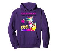 Tata d'amour Belle Licorne Vintage Années 80 Tatie Humour Sweat à Capuche