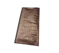 Tata Gisèle Boite Etui à Bijoux SWAROVSKI - Ecrin Trousse de Voyage Marron et Strass - NEUF