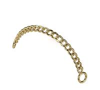 Tata Gisèle Piercing Connecteur - Chaîne en Acier Chirurgical 316 L pour Relier Deux Piercings - Trois Longueurs au Choix - (Or Doré, 40)