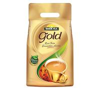 Tata Tea Gold, thés Assam aux longues feuilles aromatiques délicatement roulées, chai riche et aromatique, thé noir 1,5 kg