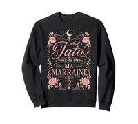 Tata Veux-tu Être Ma Marraine Demande Annonce Marraine Sweatshirt