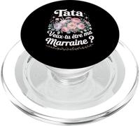 Tata Veux-Tu Être Ma Marraine PopSockets PopGrip pour MagSafe