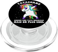 Tatacorne Humour Tata Licorne Cadeau Tante Fête des Mères PopSockets PopGrip pour MagSafe