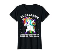 Tatacorne Humour Tata Licorne Cadeau Tante Fête Des Mères T-Shirt