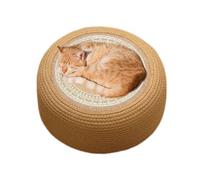 Tatami Floor Cushion Round Woven Straw Cushion,Thick Stool Pad Breathable Tatami Seat Mat For Home Temple Zen
