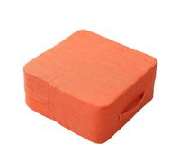 Tatami Floor Seat Cushion - Washable Cotton Linen Pad, Thick Meditation Mat | Portable Yoga Exercise Sitting Comfort Pad Cushion, Japanese Style Square Floor Seating Support For Home Living Room