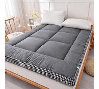 Tatami Matelas futon King Size, enroulable et pliable, soulage la pression, respirant, idéal pour une utilisation en dortoir