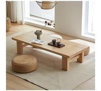 Tatami Table basse rectangulaire japonaise vintage pour salon ou cérémonie du thé