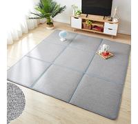 Tatami Traditionnel, Ensemble de Tapis en rotin Japonais Multicolore Plusieurs Tailles(L,120 * 180Cm(6 Pieces))