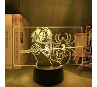 Tatapai Veilleuse LED Hunter X Hunter Feitan pour chambre d'enfant - Cadeau HXH - Acrylique 3D - 16 couleurs - Avec télécommande