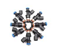 TATARENGS Injecteur Carburant Compatible avec GMC pour Envoy 2004 2005 2006 2007 2008 2009 pour Yukon pour Sierra pour Savana pour Canyon 12580681 8PCS Buse D'injecteur De Carburant De Voiture