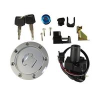 TATARENGS Interrupteur d'allumage Compatible avec Cb400 pour Cb400sf 1992-1999 pour Cbf500 2004 2005 pour CB-1 pour Cb400f 1989-1991 Ensemble Verrouillage Bouchon Gaz Commutateur D'allumage Moto