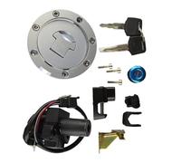 TATARENGS Interrupteur d'allumage Compatible avec Cb750 F2 CB pour Seven pour Fifty 1992-2001 pour Cbf600 2004-2009 Accessoires Moto Interrupteur D'allumage Ensemble Verrouillage Bouchon Gaz