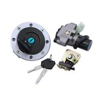 TATARENGS Interrupteur d'allumage Compatible avec Suzuki pour Gsx400 Fj FK Fak FL pour Gk74a 1988 1989 1990 Accessoires Moto Interrupteur D'allumage Ensemble Verrouillage Bouchon D'essence