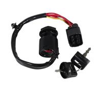 TATARENGS Interrupteur d'allumage Compatible avec Sxs700m4d pour Pioneer-4 700 pour Deluxe 2017 2018 2019 2020 2021 2022 Interrupteur D'allumage Moto Prise Verrouillage À Clé 35100hl3a01