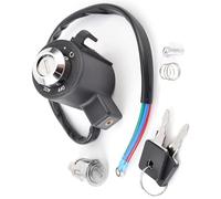 TATARENGS Interrupteur d'allumage Compatible avec Xl1200x pour Forty for Eight 2010 2011 pour Fxrt 1991 1992 Accessoires Moto Interrupteur D'allumage Ensemble Verrouillage Bouchon Gaz 4815405a
