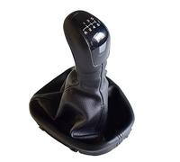 TATARENGS Pommeau Levier Vitesses Compatible avec Mercedes pour Benz pour Classe C W203 S203 5/6 Vitesses Pommeau De Levier De Vitesse Manuel Levier Manette De Vitesse Housse De Botte(6-Speed)