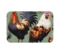 TATAUU Coussin pour ourlets de coq et de poulet 40 x 60 cm. Doux et confortable, antidérapant et résistant à l'usure, avec différents motifs, convient pour la maison et le bureau.