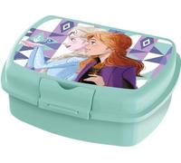 Tataway Boîte à sandwich Disney Blue pour filles en plastique Frozen Elsa et Anna, utile pour prendre une collation à l'extérieur de la maison