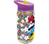 TATAWAY Bouteille Minnie Sprinkle 330 ml - Bouteille réutilisable pour enfants - Fermeture anti-goutte - Plastique durable - Produit officiel Disney