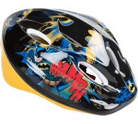 Tataway Casque de vélo Batman pour Enfant, 52-56 cm, Protection Anti-Chauve-Souris, Super-héros, Jaune et Noir