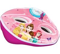 Tataway Casque de vélo Easy Disney Princesses pour Filles avec Trous d'aération, Anneaux de réglage et Sangles de Fixation. Taille 52-56 cm (4-8 Ans)