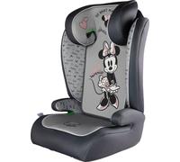 Tataway Disney Minnie Mouse i-Size R129, siège auto pour enfant de 15 à 36 kg (3,5 à 12 ans), 100-150 cm, groupe 2/3, s'installe avec une ceinture à 3 points, gris