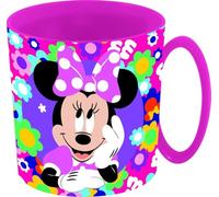 Tataway Disney Minnie Mouse - Tasse à micro-ondes Bold Florals de 390 ml | Gobelet en plastique durable, léger et lavable au lave-vaisselle