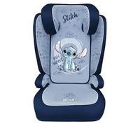 Tataway Disney Stitch i-Size R129, siège auto pour enfant de 15 à 36 kg (3,5 à 12 ans), 100-150 cm, groupe 2/3, s'installe avec une ceinture à 3 points, bleu clair