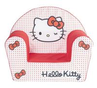 Tataway Fauteuil Hello Kitty pour Filles - Chaise de Chambre Ergonomique et Amovible, Design Rose et Blanc avec caractère Officiel de Sanrio, Confort et Style pour Meubles pour Enfants