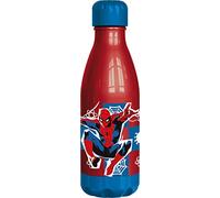 Marvel Gourde rouge enfant en plastique Spiderman Homme Araignée 560 ml avec bouchon à vis