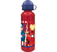 Marvel Gourde rouge pour enfants en aluminium Avengers 530 ml avec bec et bouchon de sécurité