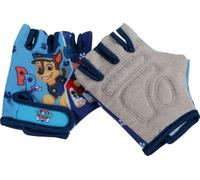 TataWay - Gants de vélo sans Doigts pour Enfants, Amusant et coloré, Motifs Paw Patrol, Bleu, Taille Unique, Mélange de Coton