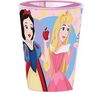 Gobelet en plastique rose Disney Princess Aurora Ariel 260 ml pour filles avec bec pour boire facilement