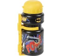 TataWay - Gourde de Cyclisme Enfant | Batman 350 ml | Fixation Facile pour Vélo | Graphismes DC Comics | Sûr et Hygiénique, Jaune, 350 ml, Plastique