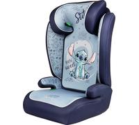 Tataway Disney Stitch i-Size R129, siège auto pour enfant de 15 à 36 kg (3,5 à 12 ans), 100-150 cm, groupe 2/3, s'installe avec une ceinture à 3 points, bleu clair