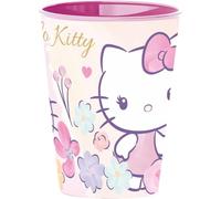 TataWay in viaggio si cresce Gobelet Hello Kitty 260 ml - Design adorable et sûr pour les enfants, parfait pour l'eau, les jus et les boissons