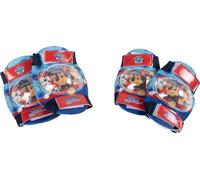 TataWay - Kit de Protection Paw Patrol, Protège Les articulations des Enfants, Coudières et Genouillères Incluses, Taille adaptée < 25 kg, Bleu, Taille Unique, PVC