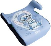 Disney Stitch Seggiolino alzatina auto i-Size ECE R129/03. Plancher avec une hauteur de 126 à 150 cm. Rialzo avec des graphismes de Stitch, dessinés pour les filles sur leur fond bleu ciel.