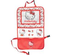 Tataway Organiseur de voiture universel Hello Kitty avec support pour tablette - Organiseur de dossier pour enfants avec plusieurs poches et fermeture réglable