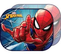 TataWay - Paire de Rideaux Pare-Soleil Spiderman, Protège des Rayons UV, Facile à Fixer, 2 Pièces 44x35 cm, Plastique, Multi, Unica