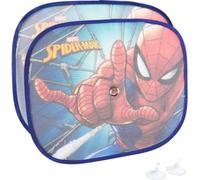 TataWay - Paire de Rideaux Pare-Soleil Spiderman, Protège des Rayons UV, Facile à Fixer, 2 Pièces 44x35 cm, Plastique, Multi, Unica