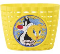 Panier Cycle Enfant Fille Looney Tunes Tweety Sylvester Bleu Jaune Accessoire vélo