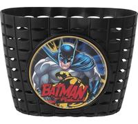 TataWay - Panier de Rangement Enfant Batman, Fixation Rapide au Guidon, Graphisme Amusant, Noir/Jaune, Taille Unique, Plastique