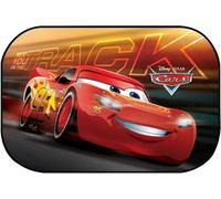 TataWay - Pare-Soleil Disney Cars 3 Saetta MC Queen, Protection UV, Dimensions 60x40 cm, Graphismes Disney, Rouge, Taille Unique