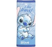 TataWay - Passacinture de sécurité Disney avec motif Stitch, Doux et Confortable pour Enfants, Idéal pour Longs Trajets, Dimensions 9x29,5x3 cm, Couleur Stitch