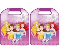 TATAWAY - Protège-siège Auto Disney Princesses, Universel et Facile à Installer, Graphiques Disney, Dimensions 45 x 56 cm, Rose, Polychlorure de Vinyle (Lot de 2)