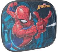 TataWay Rideau latéral Spiderman – Auto‑statique, Double couche Extra Dark, 44×35 cm Rouge
