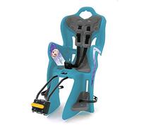 Tataway Siège arrière de vélo Disney Frozen pour bébé, avec Boucle et Sangles de sécurité, Repose-Pieds, jusqu'à 22 kg